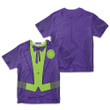 3D Joker Animated TV Show Custom Cosplay Costume Kid Tshirt QT209346Hc