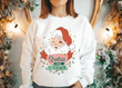 Santa's Coming To Town Crewneck Christmas Sweater Shirt