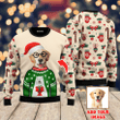Custom Photo Dog Christmas For Men & Women - Personalized Ugly Sweaters