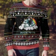 Unicorn And Death Ugly Sweater - Best Gift For Christmas
