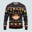 Monkey Christmas Pattern Funny - Christmas Gift For Adults - Ugly Christmas Sweater
