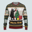 Jingle All The Way Mandalorian Star Wars - Christmas Gift For Fans - Ugly Christmas Sweater