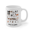 Hello Everybody Funny Cat Ceramic Mug