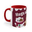 Hugs all around! Cat and Gingerbread Accent Ceramic Mug