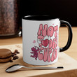 Funny Valentine Not Today Cupid Accent Ceramic Mug