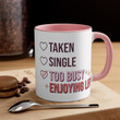 Funny Valentin Anti Romantic Accent Ceramic Mug
