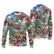 Christmas The Gift Train Arrives At The Wharf - Christmas Gift For Adults - 3D Sweatshirt QT309524