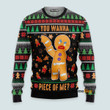 Gingerbread Man - Christmas Gift For Adults - 3D Ugly Christmas Sweater