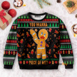 Gingerbread Man - Christmas Gift For Adults - 3D Ugly Christmas Sweater