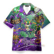 Mardi Gras Clowns Aloha Happy - Hawaiian Shirt