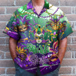 Mardi Gras Clowns Aloha Happy - Hawaiian Shirt