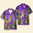 Alligators Funny Mardi Gras Clowns Happy - Hawaiian Shirt