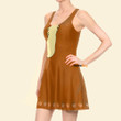 Homesizy Chip 'N' Dale Movie Chip Cosplay Costume  Skater Dress