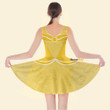 Homesizy Beauty And The Beast Movie Princess Cosplay Costume  Skater Dress