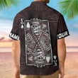 Homesizy King Skull Heart - Personalized Hawaiian Shirt
