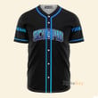 Homesizy Custom Name Scorpio Zodiac Blue - Personalized Baseball Jersey