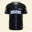 Homesizy Custom Name Gemini Great Zodiac - Personalized Baseball Jersey