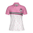 I'm A Classy Sassy Pink Bowling Ball And Pin Pattern - Women Polo