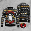 Boo Beer Halloween Christmas Occasion Ugly Xmas Sweater