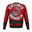 Oh What Fun It Is To Ride Biker Christmas Ugly Sweater