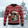 Pug Merry Christmas Sunglasses Funny Ugly Sweater