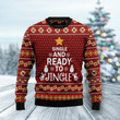 Single And Ready To Jingle Funny Ugly Sweater