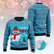 Are You Yeti For Christmas Blue Ugly Sweater
