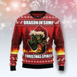 Dragon In Some Christmas Spirit Funny Ugly Sweater