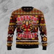 Buffed Rudolph The Red-Nosed Reindeer Funny Family Ugly Sweater