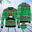 Black Cat Hide Funny Ugly Christmas Sweater