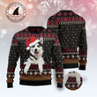 Siberian Husky Christmas Holiday Ugly Sweater
