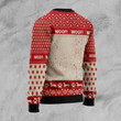 Woof Dachshund Dog Christmas Ugly Sweater