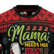 Red Wine Mama Christmas Ugly Sweater