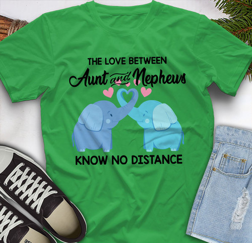 Hobby Holiday The Love Between Aunt and Newphews Know No Ladies Unisex Cotton Tshirt