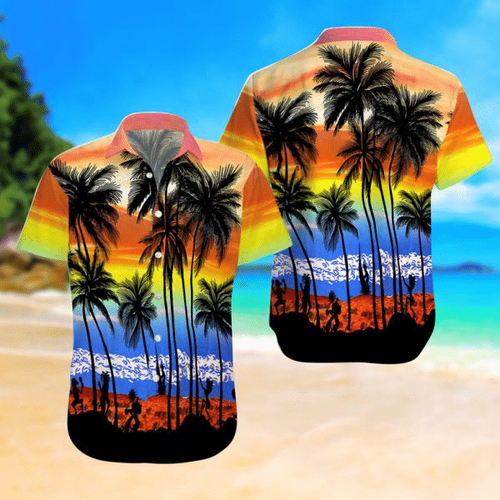 Beach Colorful Hawaiian Shirt