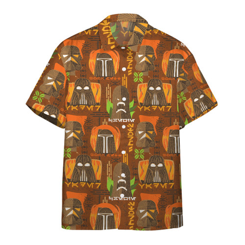 3D Darth Vader Star War Custom Unisex Short Sleeve Hawaiian Shirt Aloha For Summer QT206059Lb
