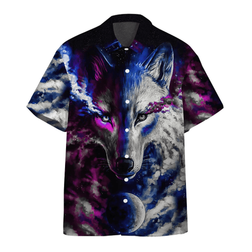 3D Fantasy Wolf Custom Hawaiian Shirt QT302021Lb
