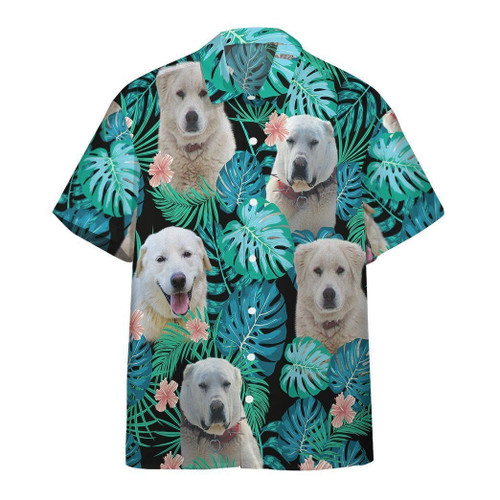 3D Akbash Dog Summer Custom Short Sleeve Shirt Hawaiian Shirt