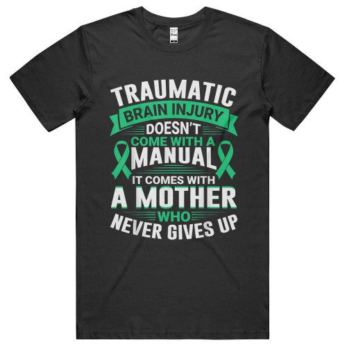 Mom Traumatic Brain Injury Awareness Tbi Mother Warrior Gift Printed Tshirt QT305113