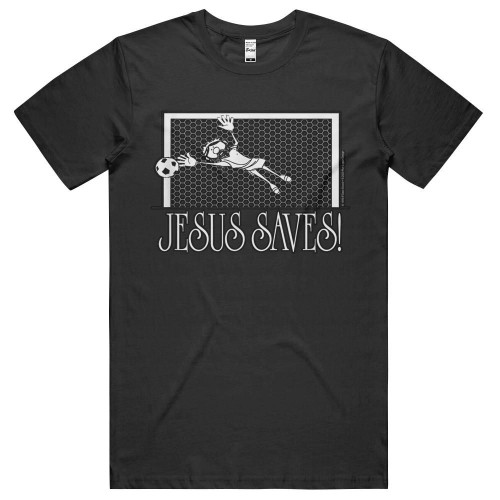 Jesus Saves Soccer Printed Tshirt HY205008