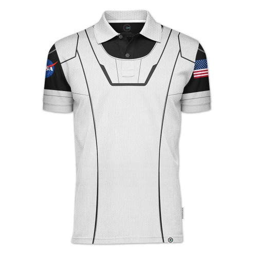 3D SpaceX Spacesuit Custom Cosplay Polo Shirts Tshirt QT303016La