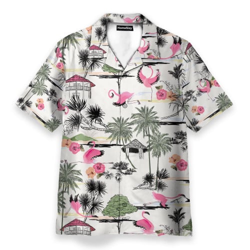 3D Flamingo Yoga Hawaiian Shirt QT207171Lb