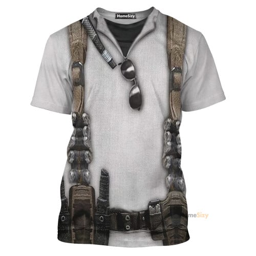 Call Of Duty Captain Soap Mactavish Cosplay Costume - 3D Tshirt