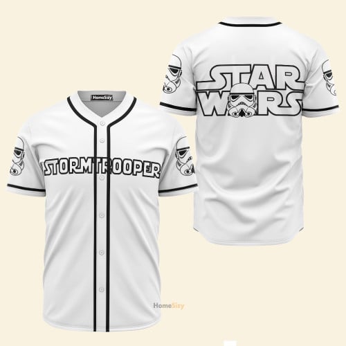 Star Wars White Stormtrooper - Baseball Jersey