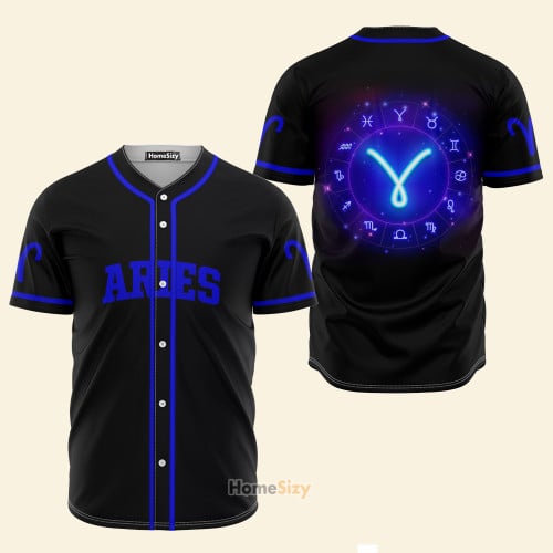 Aries The Wonderful Zodiac Z12 - Baseball Jersey