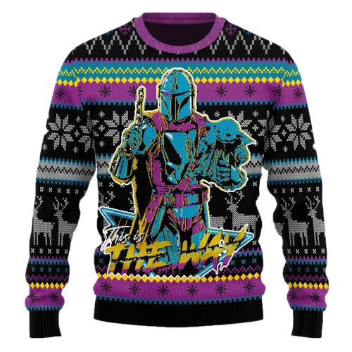 Star Wars Merry Christmas This Is The Way Ugly Sweaters