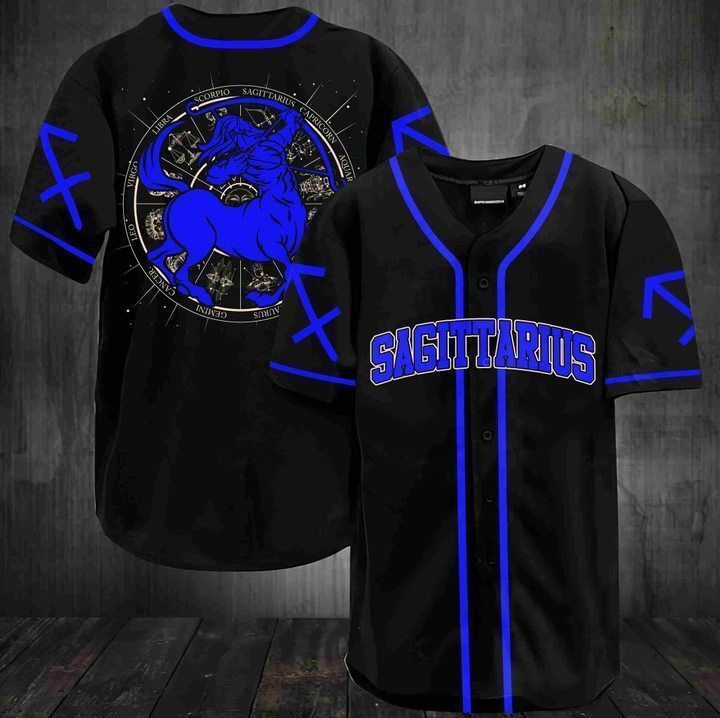 Stunning zodiac - Sagittarius Baseball Jersey 211