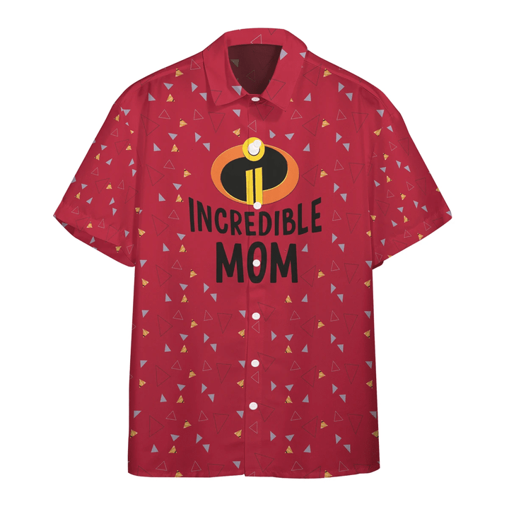 Homesizy 3D The Incredible Mom Custom Women Hawaii Shirt