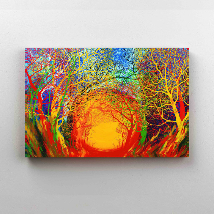 Stanley Donwood Canvas, Painting Canvas, Wall Art Canvas, Gift Canvas