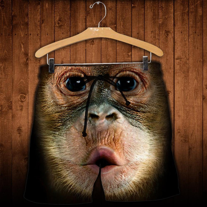 3D All Over Printed Monkey Clothes